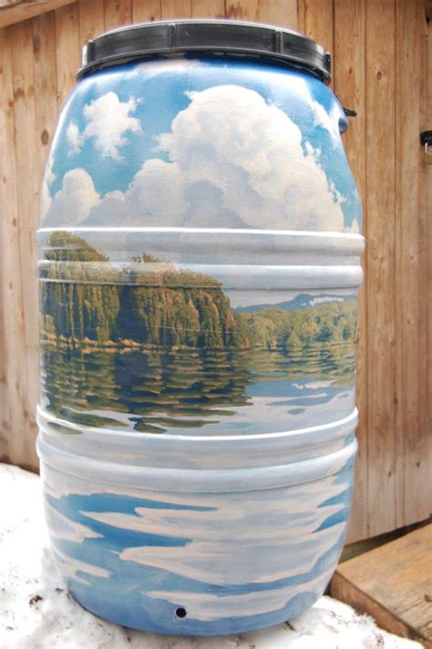 21 Ways To Beautify Your Rain Catchment Barrels