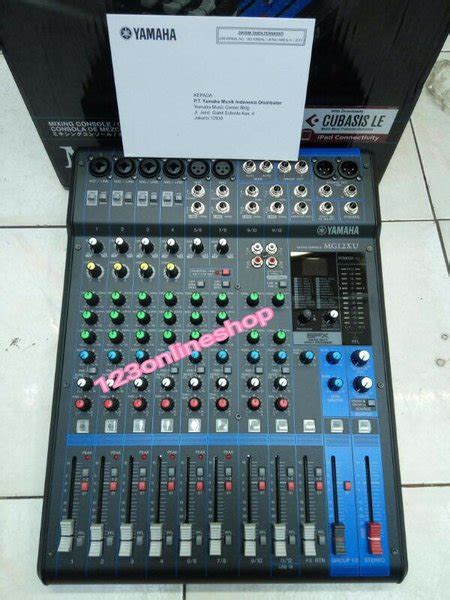 Jual Mixer YAMAHA MG12XU Original Garansi Resmi 1 Tahun Di Lapak