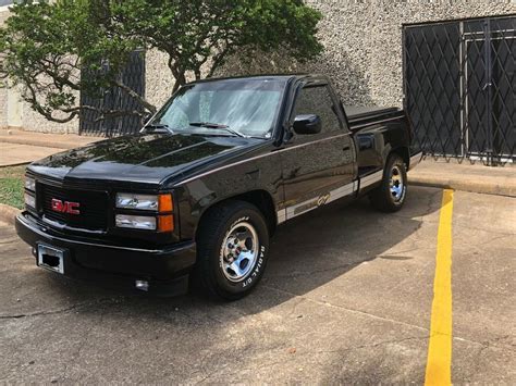 1994 Gmc C1500 Pickup Black Rwd Automatic Gt Sierra C1500