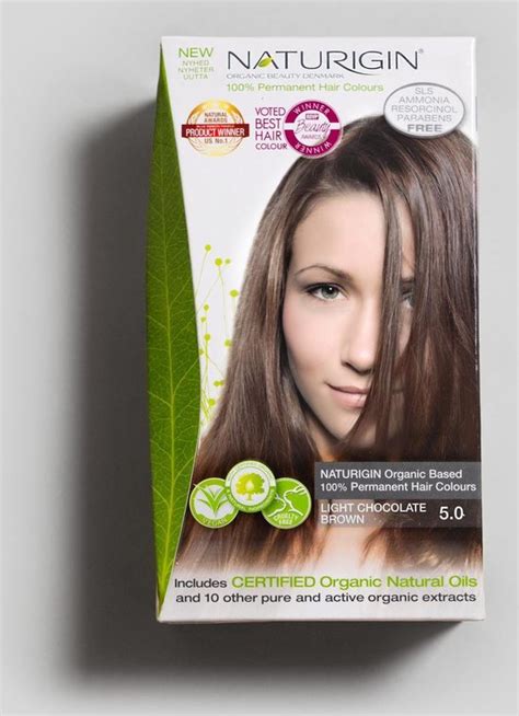 NATURIGIN Natural Permanent Home Hair Dye Ammonia Free Light