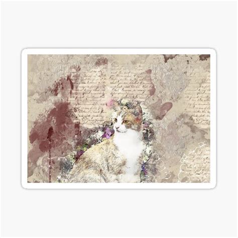 Cat Collage Sticker By Lafrancedesigns Redbubble