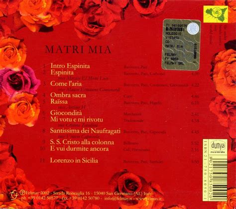 Banda Ionica Matri Mia Cd Jpc