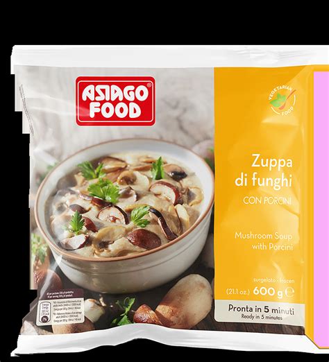 Zuppa Di Funghi Con Porcini 600 G Asiago Food