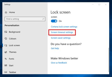 Windows Lock Screen Timeout How To Change Screen Time Out