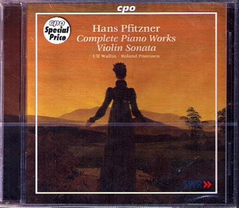 Release Complete Piano Works Violin Sonata By Hans Pfitzner Ulf