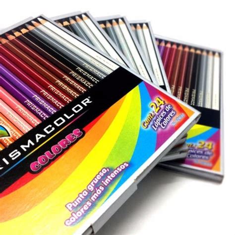 Caja De Creyones Prismacolor 24 Colores Nuevas Bs 550000 En Mercado Libre