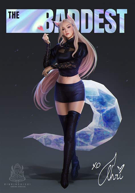 Artstation The Baddest Kda