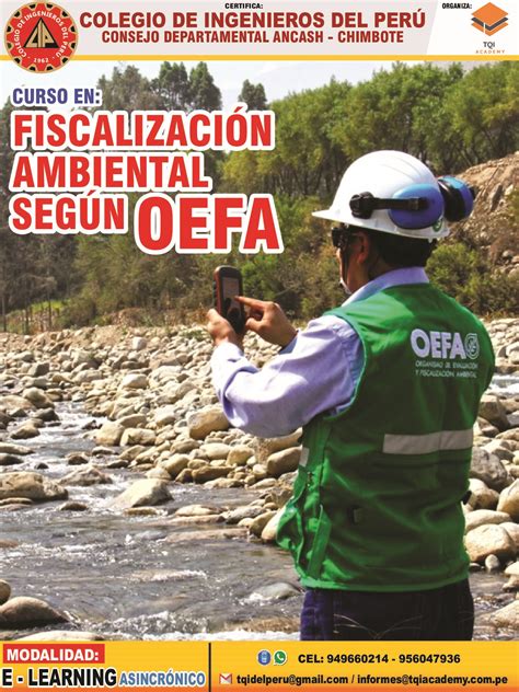 CURSO EN FISCALIZACIÓN AMBIENTAL SEGÚN OEFA TQI del Perú