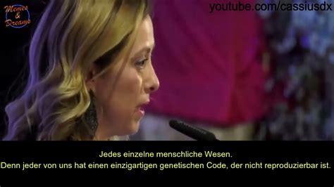 Rede Giorgia Melonie Mit Deutschen Untertiteln YouTube