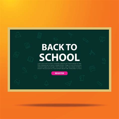 Education design background, web design template vector illustration ...