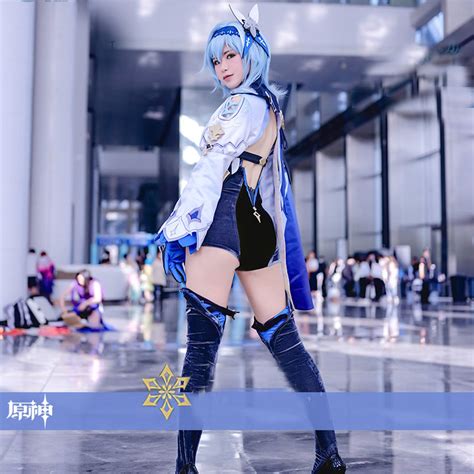 Genshin Impact Eula Cosplay Costume Eula Game Dress Etsy