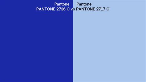 Pantone 2736 C Vs Pantone 2717 C Side By Side Comparison