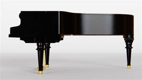 Grand Piano 3d Model Turbosquid 2093306