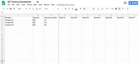 Why You Need A Bill Tracking Spreadsheet & How To Create One