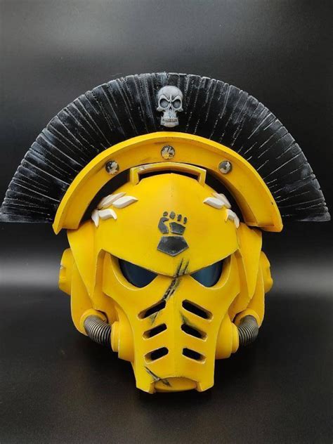 Space Marine Inspired Helmet Etsy