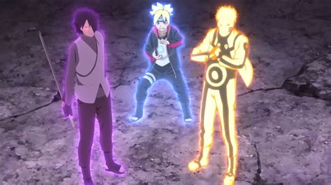 Naruto And Sasuke Vs Momoshiki Kuruma