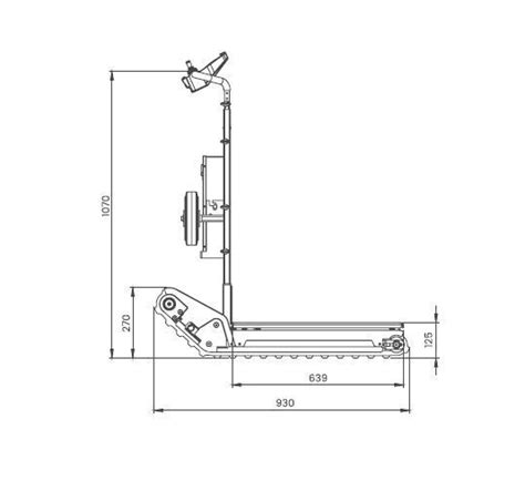 Elektrischer Treppensteiger Domino Automatic Plasmoid 160 Kg