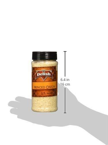 Organic Minced Onion 7oz Medium Jar By Its Delish Premium Quality