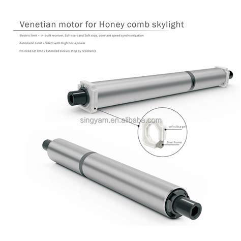 Novo E24 Venetian Blind Motor For Honey Comb Skylight Buy Novo E24