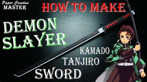 Demon Slayer Tanjiro Cosplay Sword