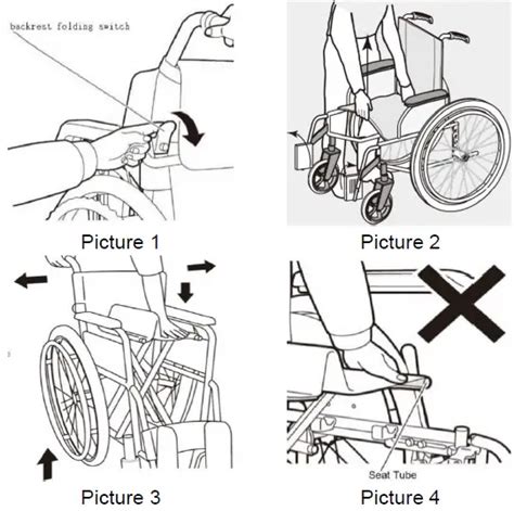 Comfygo X 1 Folding Light Weight Wheelchair User Manual