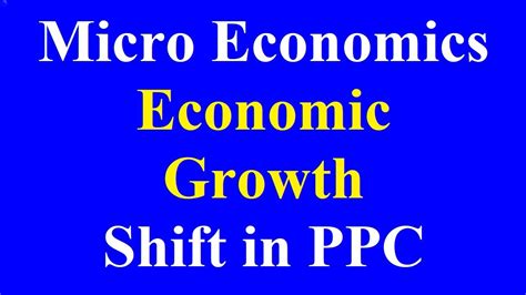 Production Possibility Curve Ppc Economic Growth And Opportunity Cost