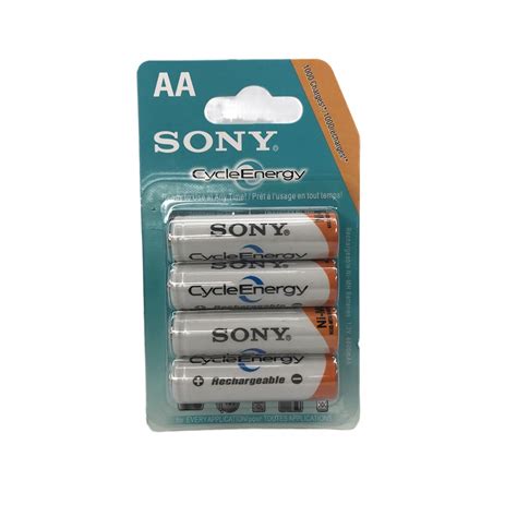 SONY AA Battery Double A Rechargeable Battery Cycle Energy Ni MH NH