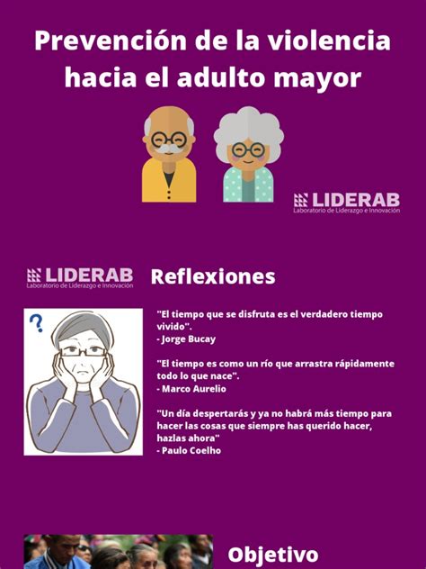 04 Prevención De La Violencia Contra El Adulto Mayor Pdf Adultos