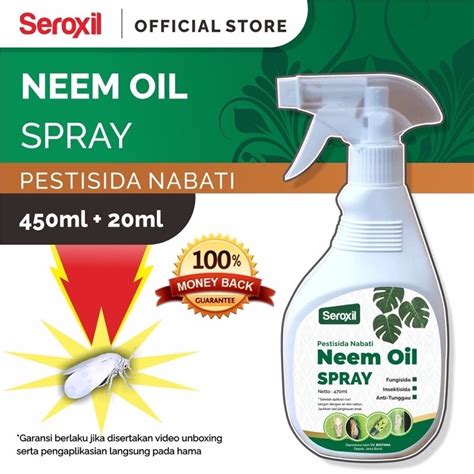 Jual Insektisida Pestisida Organik Neem Oil Spray 450ml Shopee