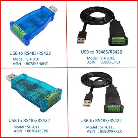 Buy DSD TECH SH U10 USB To RS485 Converter With CP2102 Chip Compatible