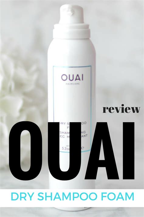 Elle Sees|| Beauty Blogger in Atlanta: Ouai Dry Shampoo Foam Review