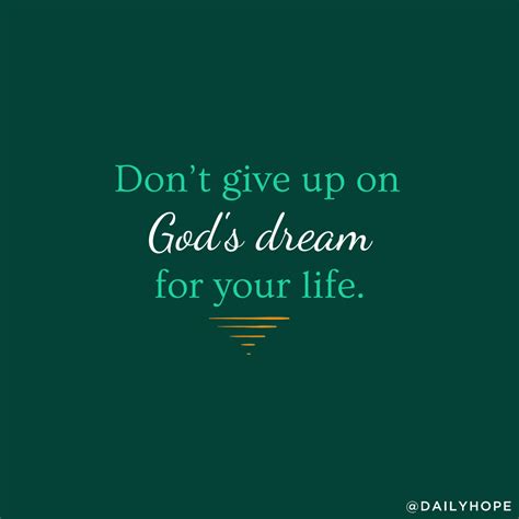 Dont Give Up On Gods Dream Laptrinhx News