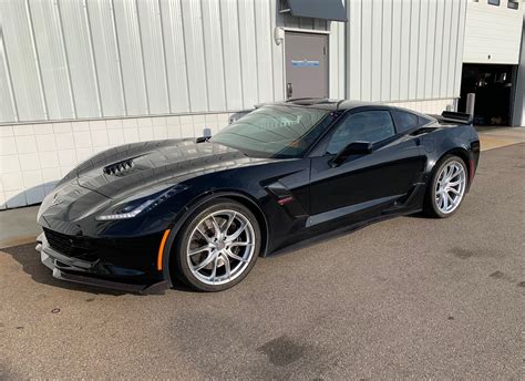 Chevrolet Corvette C7 Grand Sport Black Forgeline F01 | Wheel Front