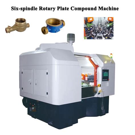 Mechanical Machining Equipment Six Spindles Hydraulic Rotary Table