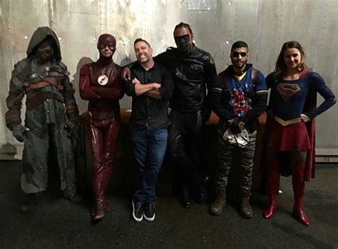 Arrowverse INVASION! Crossover BTS Photo by TytorTheBarbarian on DeviantArt