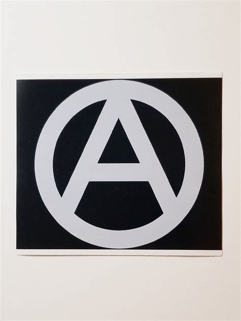 Anarchy Vinyl Sticker Decal Crimethinc Antifascist Acab Etsy