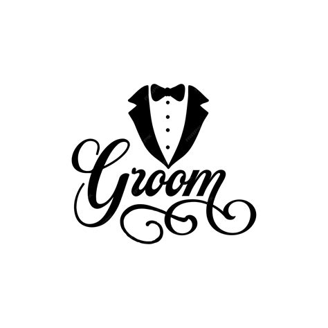 Premium Vector Groom Quotes Typography Lettering For T Shirt Design