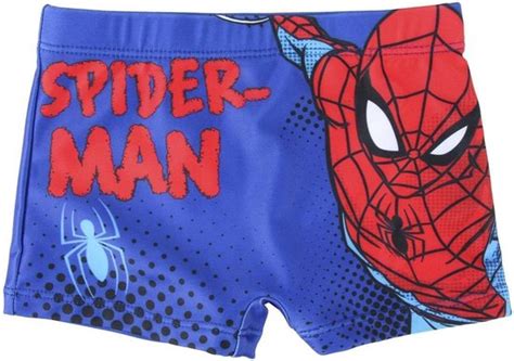 Marvel Spiderman Zwembroek Blauw Bol