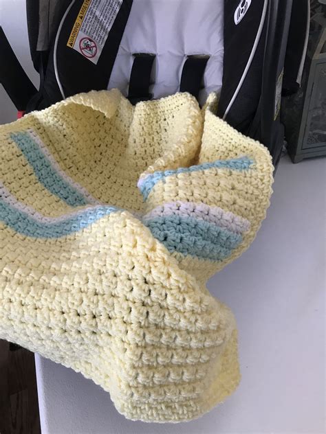 Excited To Share This Item From My Etsy Shop Yellow And White Blanket