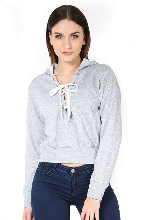 New Womens Ladies Hoody Full Sleeve Fleece Sweatshirt Pullover Hoodie