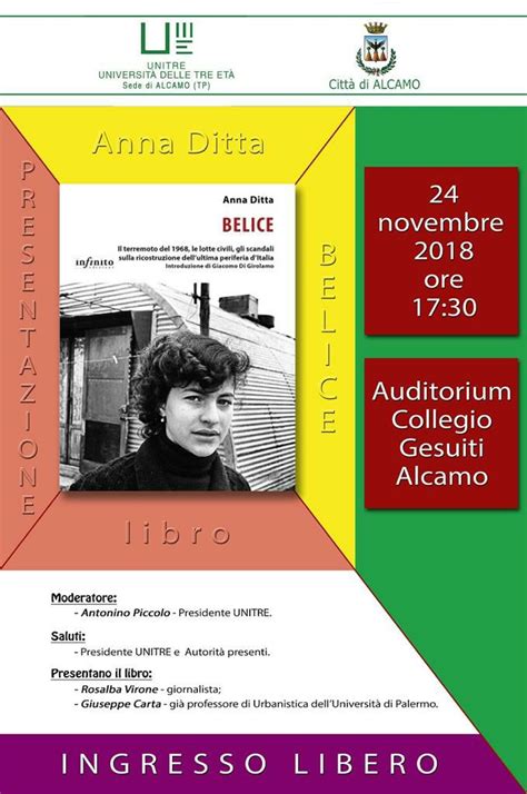 Ad Alcamo Una Nuova Presentazione Del Libro Belice