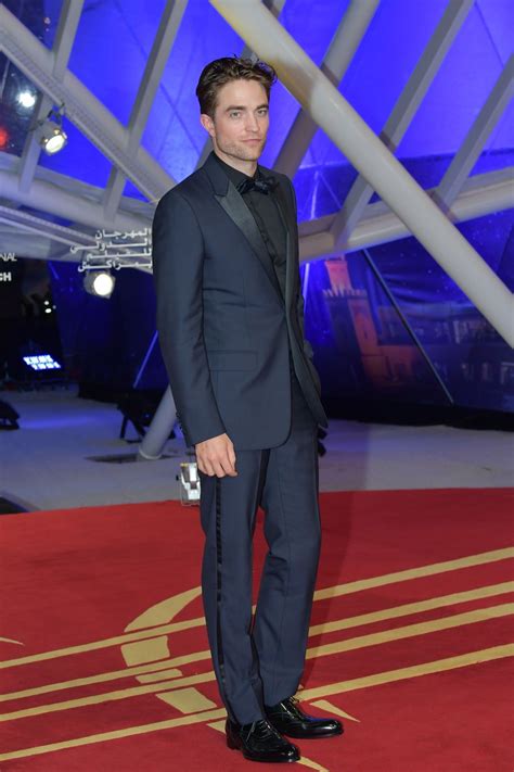 Robert Pattinson In Dior Homme On The Red Carpet At The Th Marrakech