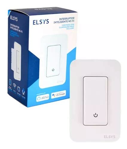 Interruptor Elsys Via Aplicativo Wi Fi Epgg Branco Parcelamento Sem