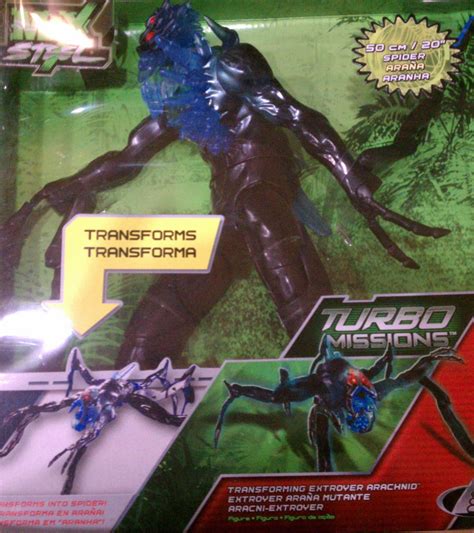 Mattel Max Steel Turbo Missions Transforming Arachnid Extroyer Figure ...