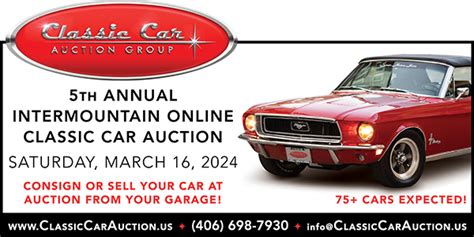 Classic Car Auction Group - 5th Annual Intermountain Online Classic Car Auction