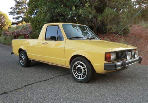 No Reserve Turbo Diesel Swapped 1981 Volkswagen Caddy For Sale On Bat