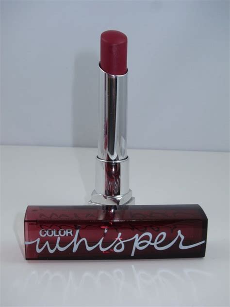 Maybelline Color Whisper Lipstick Review And Swatches Musings Of A Muse Color Whisper