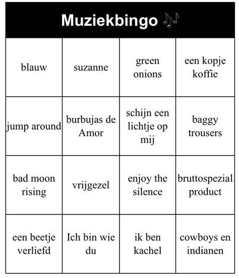 Pin Van Veronique Smit Op Muziekbingo Amor