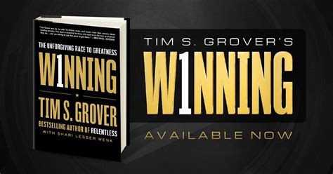 Winning by Tim S. Grover, Bestselling Author of Relentless (book launch) - Tim Grover