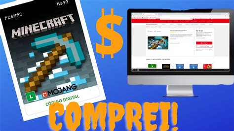 Como Comprar Minecraft Gift Card Digital Sem Entrega F Sica